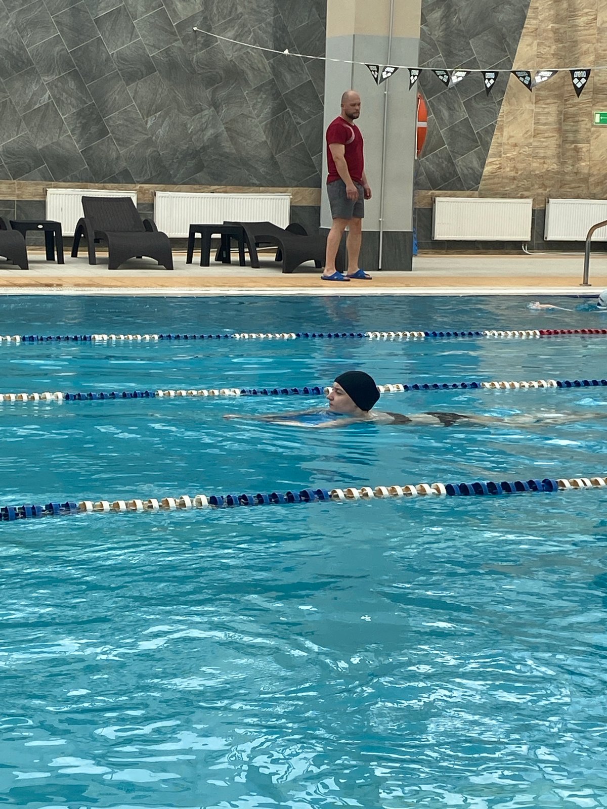 Swimming facility activity documented in Yekaterinburg, Russia