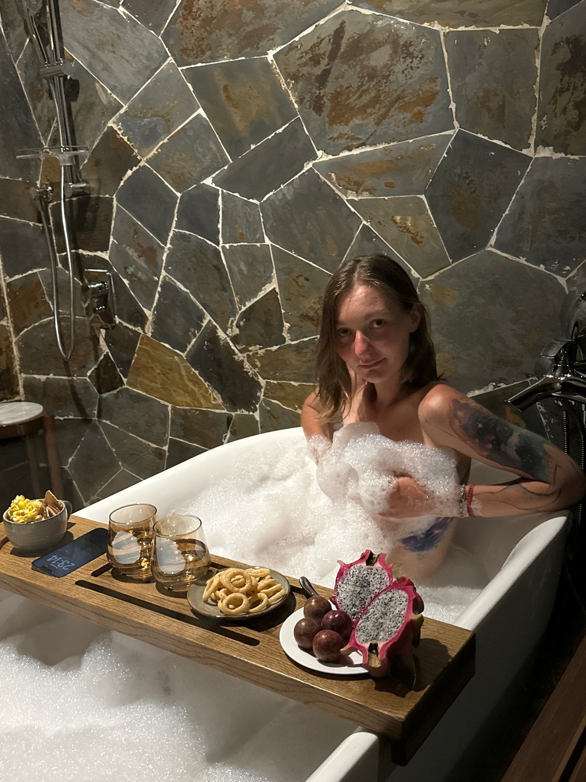 Guests documented at Vietnamese mountain resort during afternoon stay
