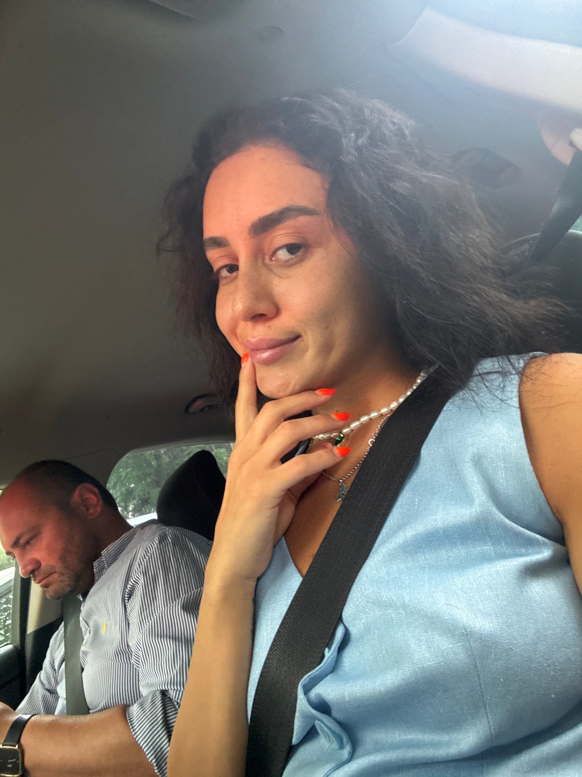 Casual car selfies and street life in Tbilisi