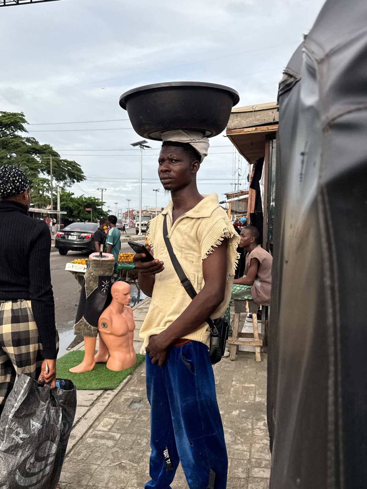 Everyday street life documented in Ado, Nigeria