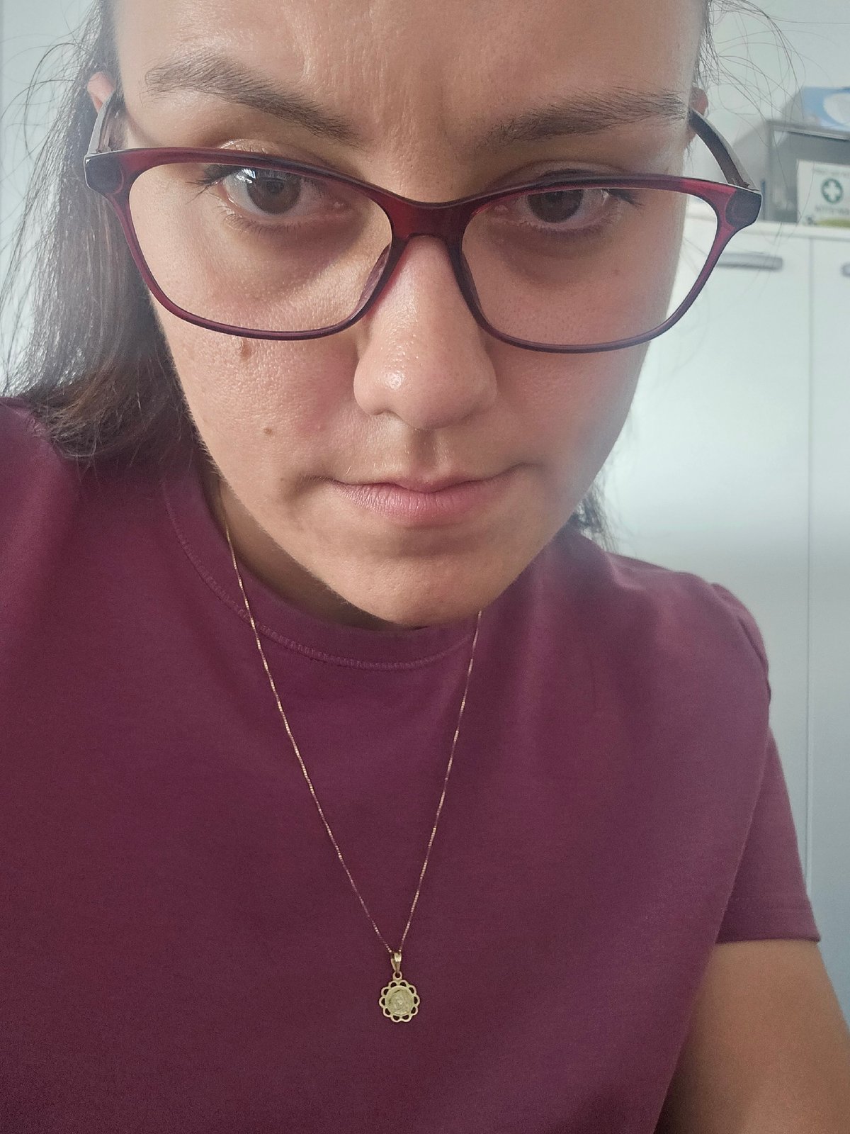 Morning selfie session at a laptop workspace in Bozhurishte