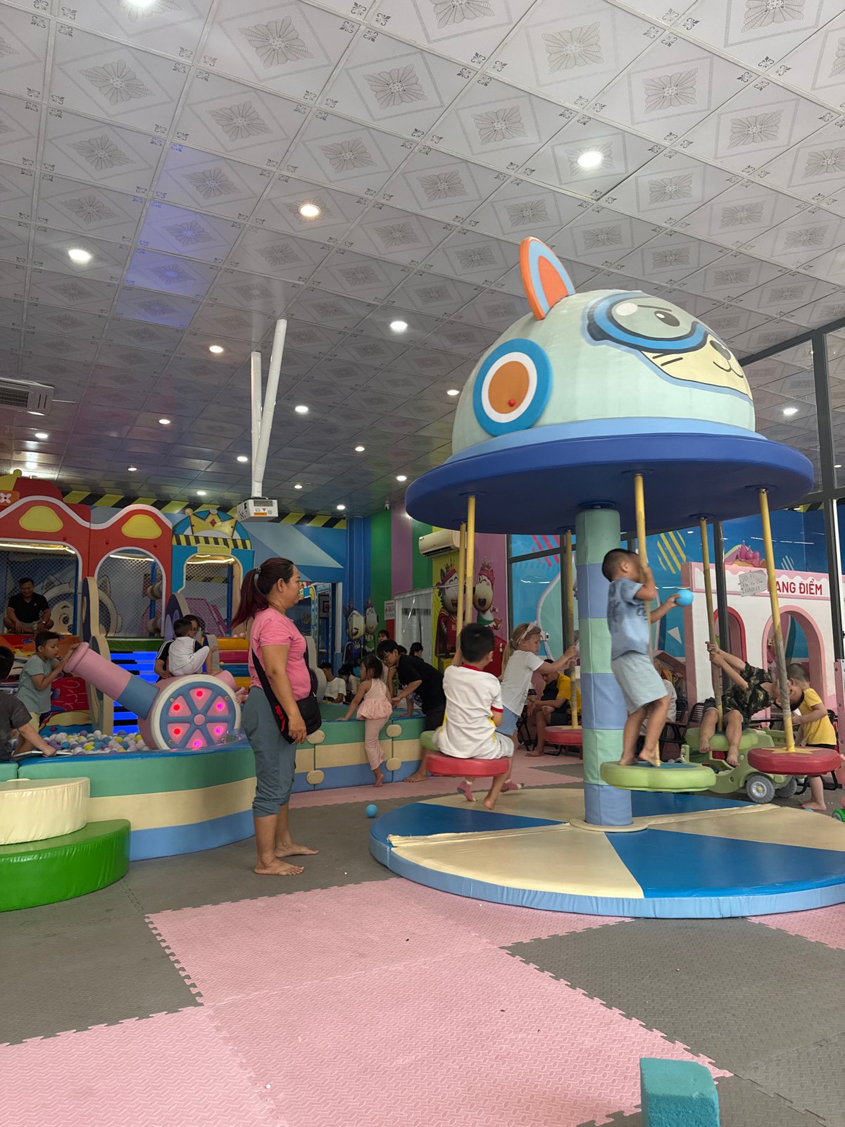 Indoor children's play center with games and toys in Nha Trang