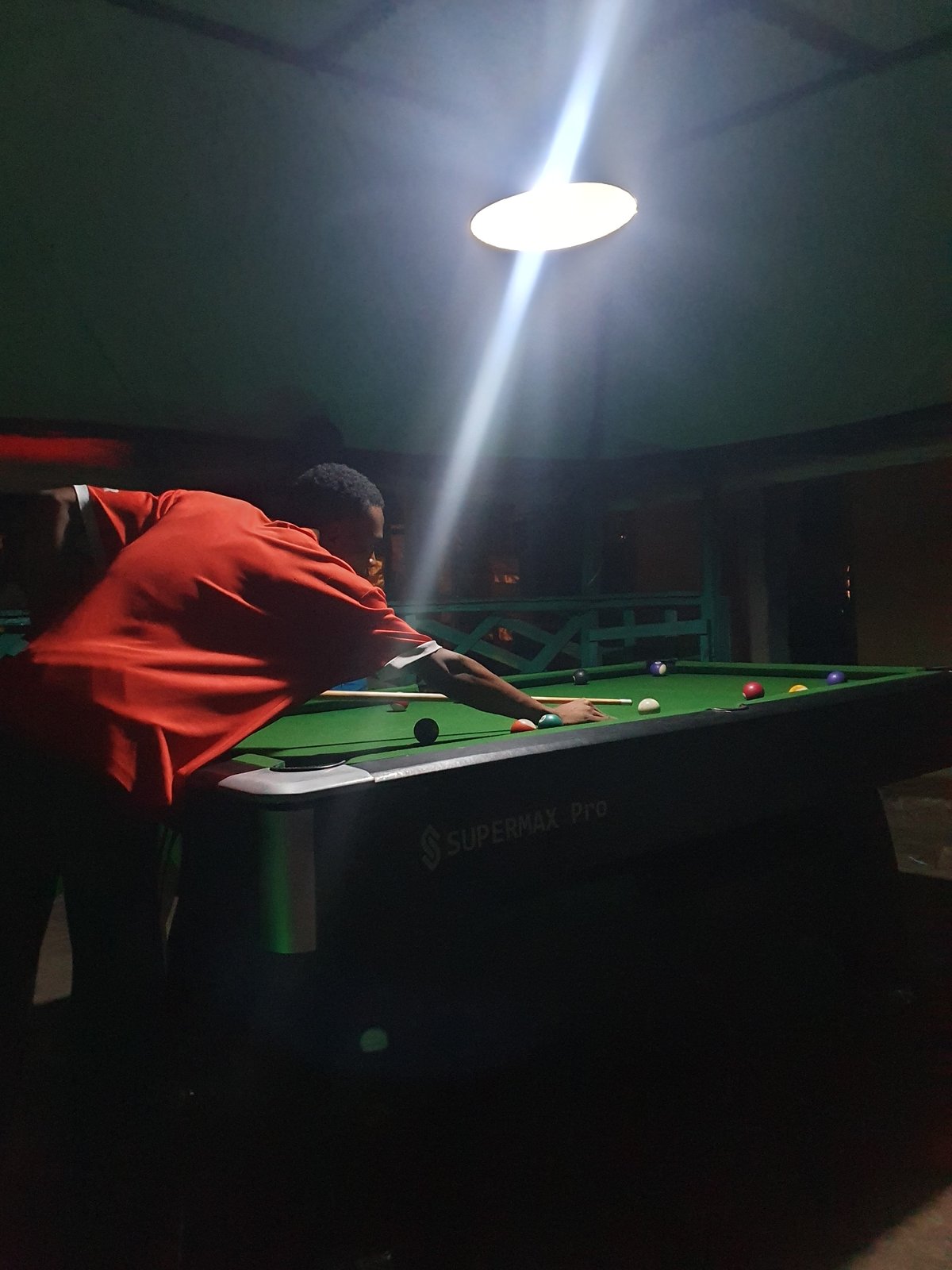 Evening pool games at a Lokoja recreational spot
