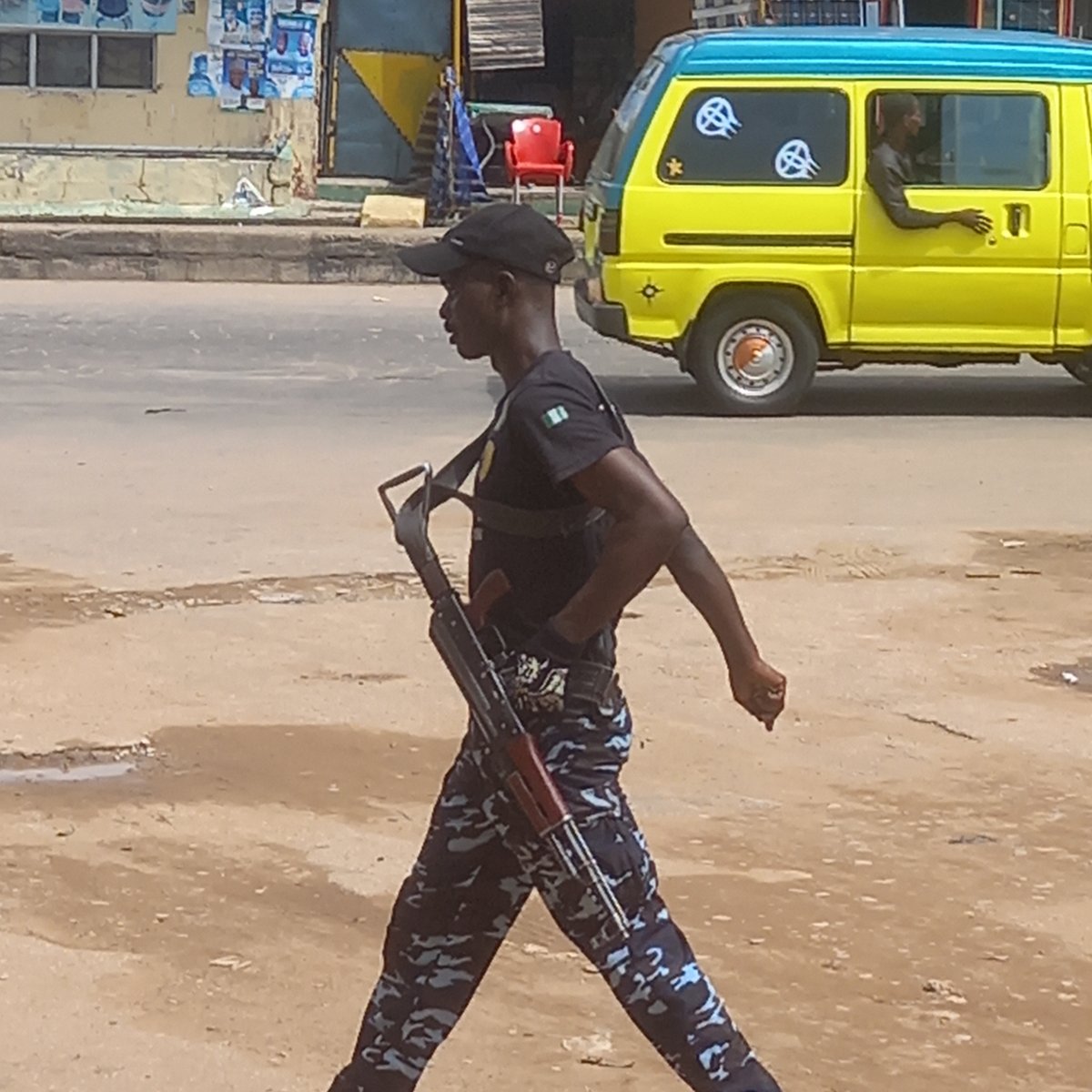 Daily street life documented across two Nigerian towns