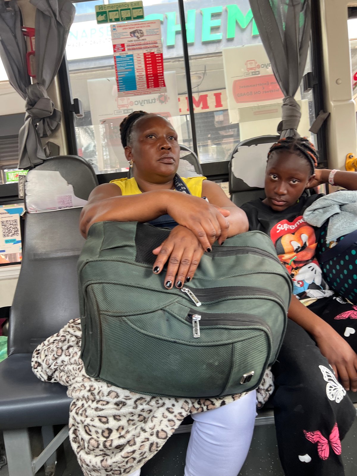 Morning commute and street activity documented in Nairobi