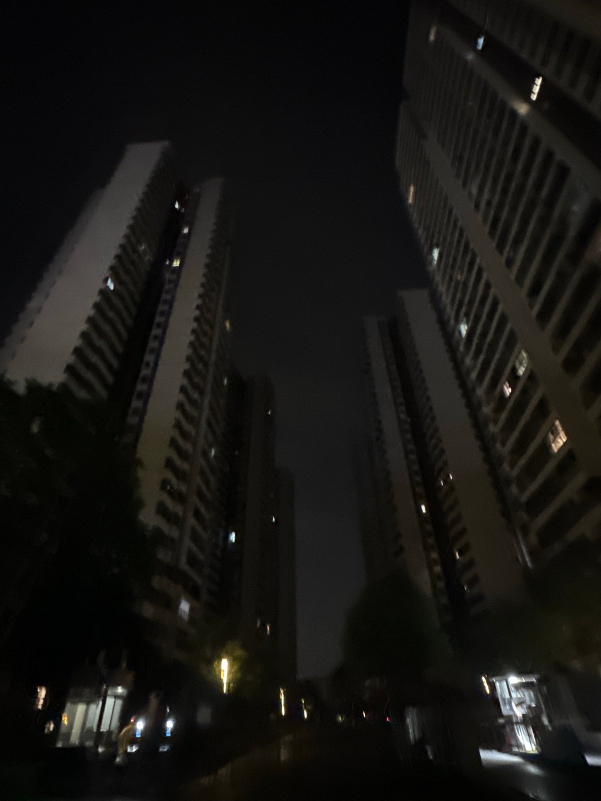 Nighttime urban documentation through Chongqing High-tech Zone captured by witness