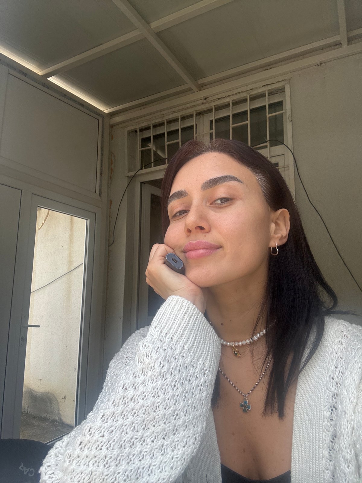 Casual portrait session at home in Tbilisi, Georgia