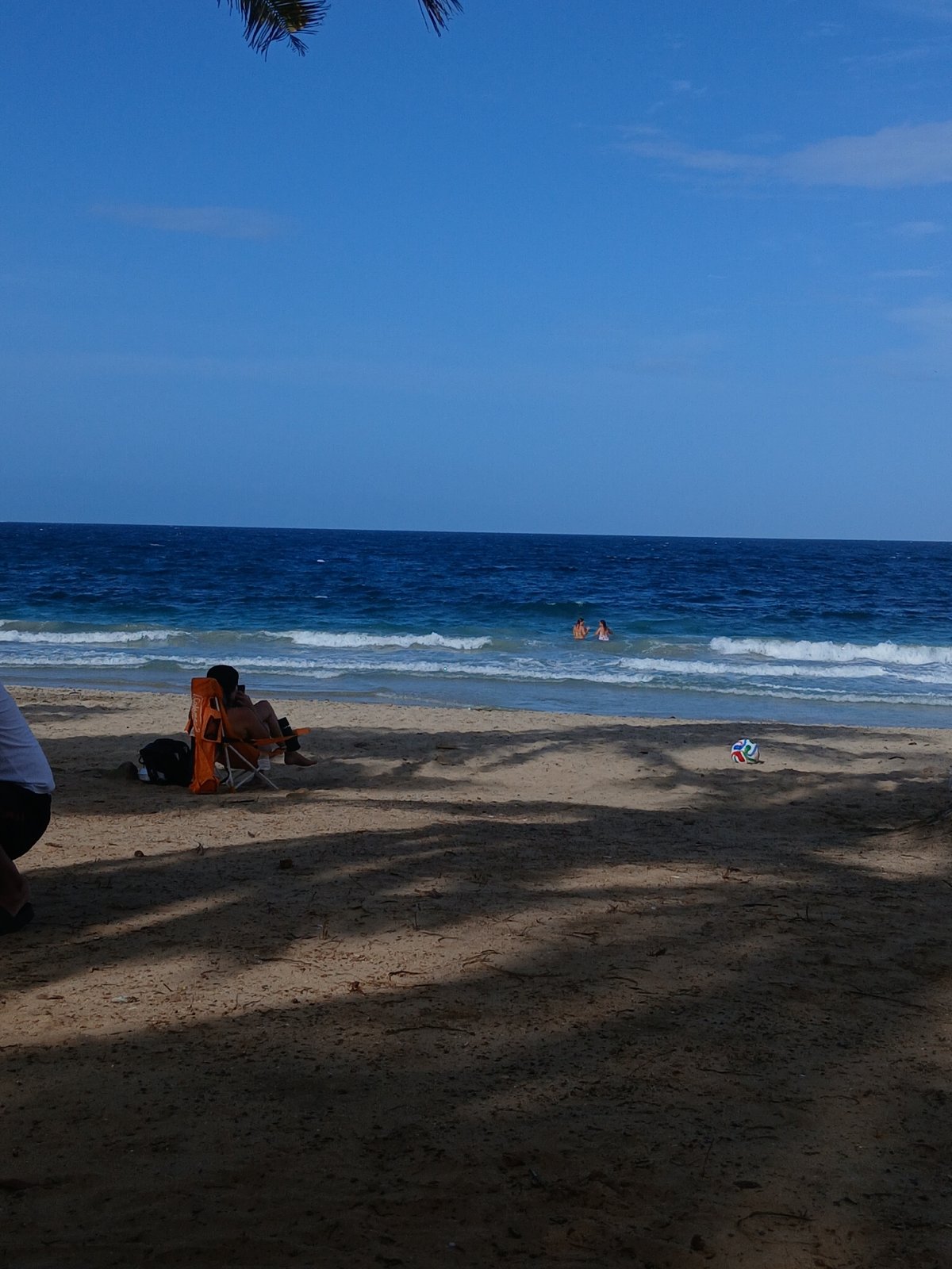 Lazy afternoon on the beach in Pampatar, Venezuela