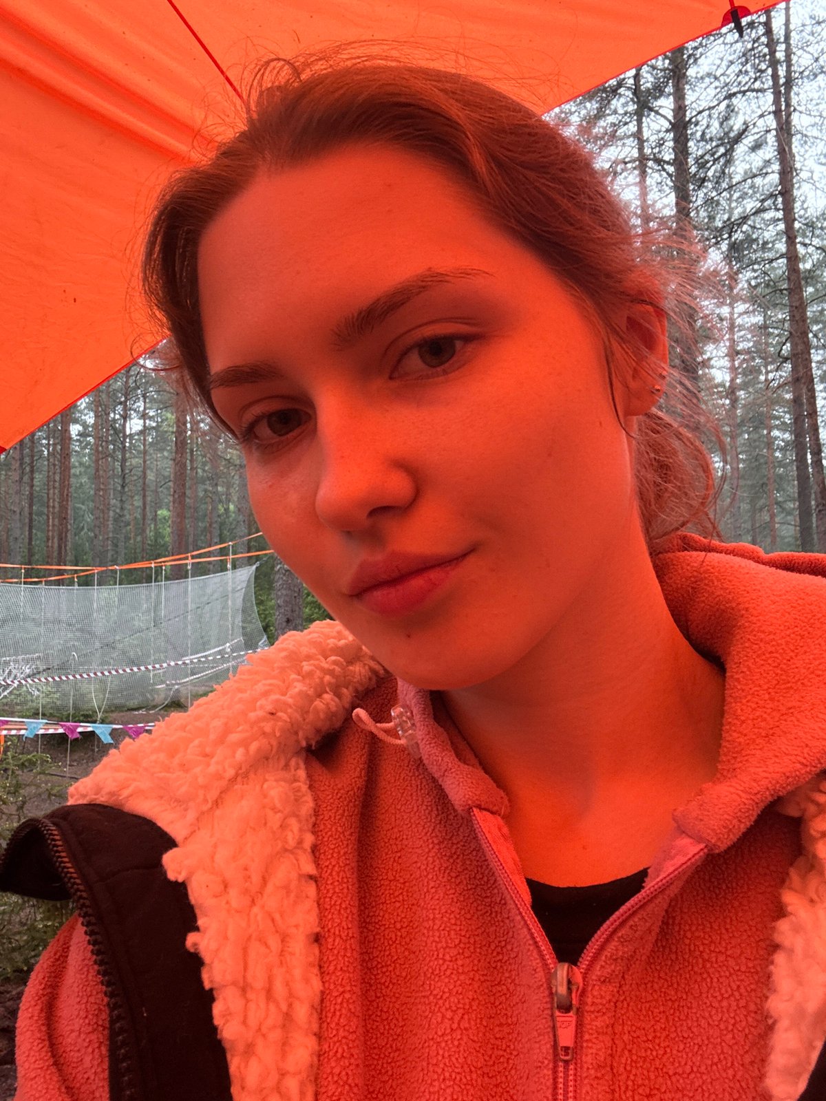 Morning camping scene documented at Arfa Cup forest event