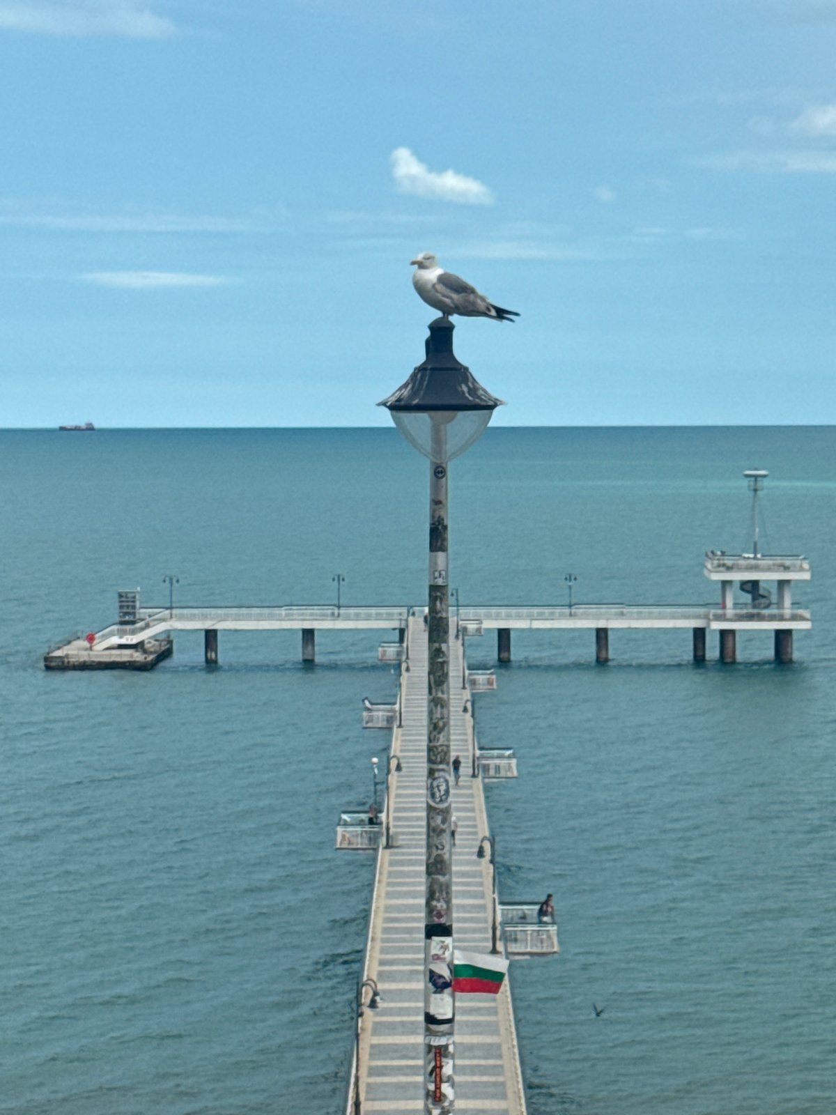 Overcast day documented at Burgas Sea Garden waterfront
