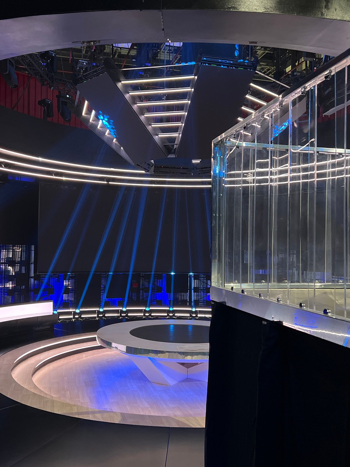 Mixed scenes documented across Khimki including performance venue, daily life