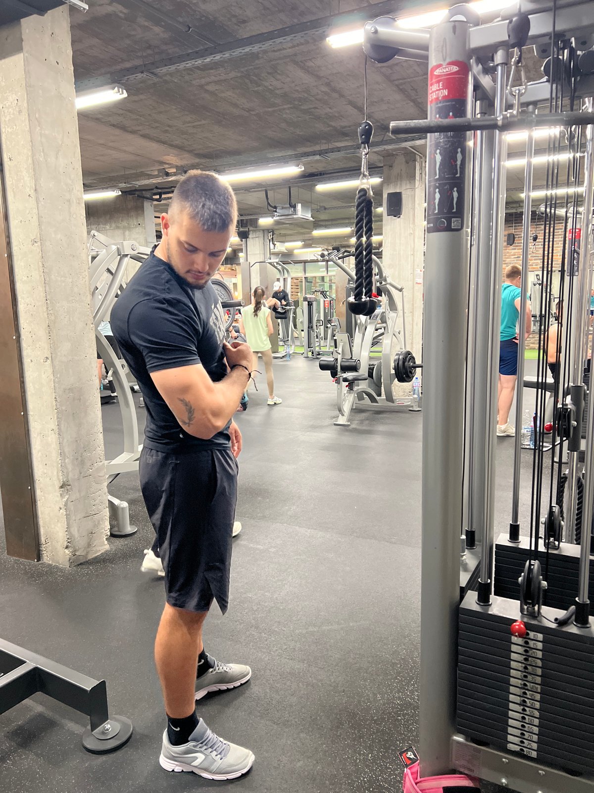 Sofia residents document gym workouts, rainy streets, rainbow sighting