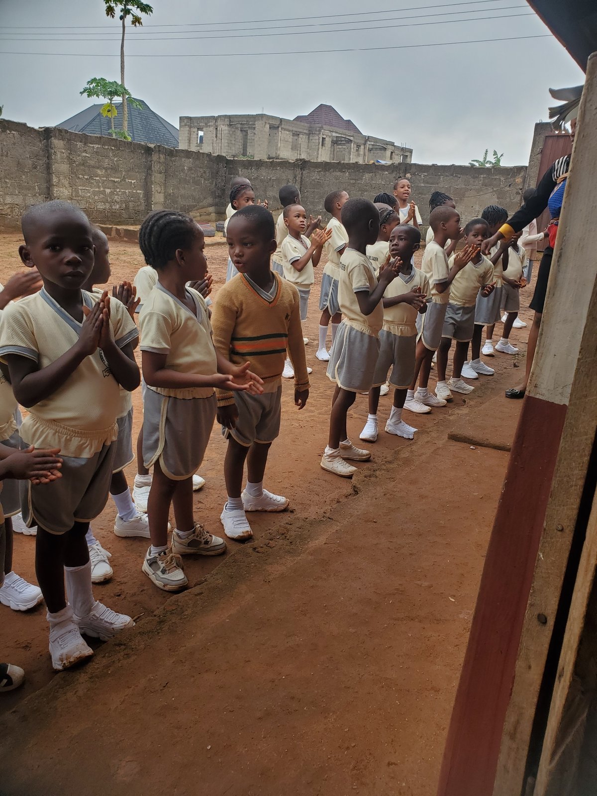 School day activities documented in Ukwu-Abwa, Nigeria