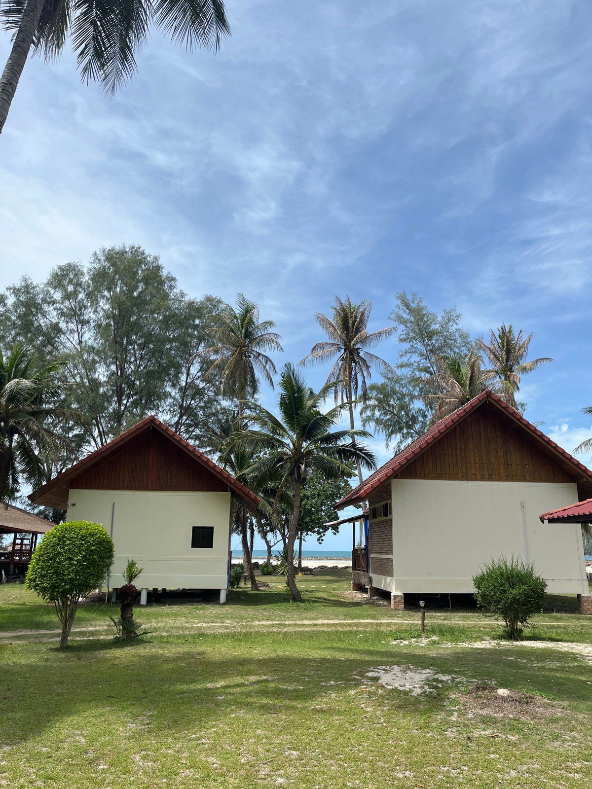 Morning resort scenes captured on Koh Phangan island