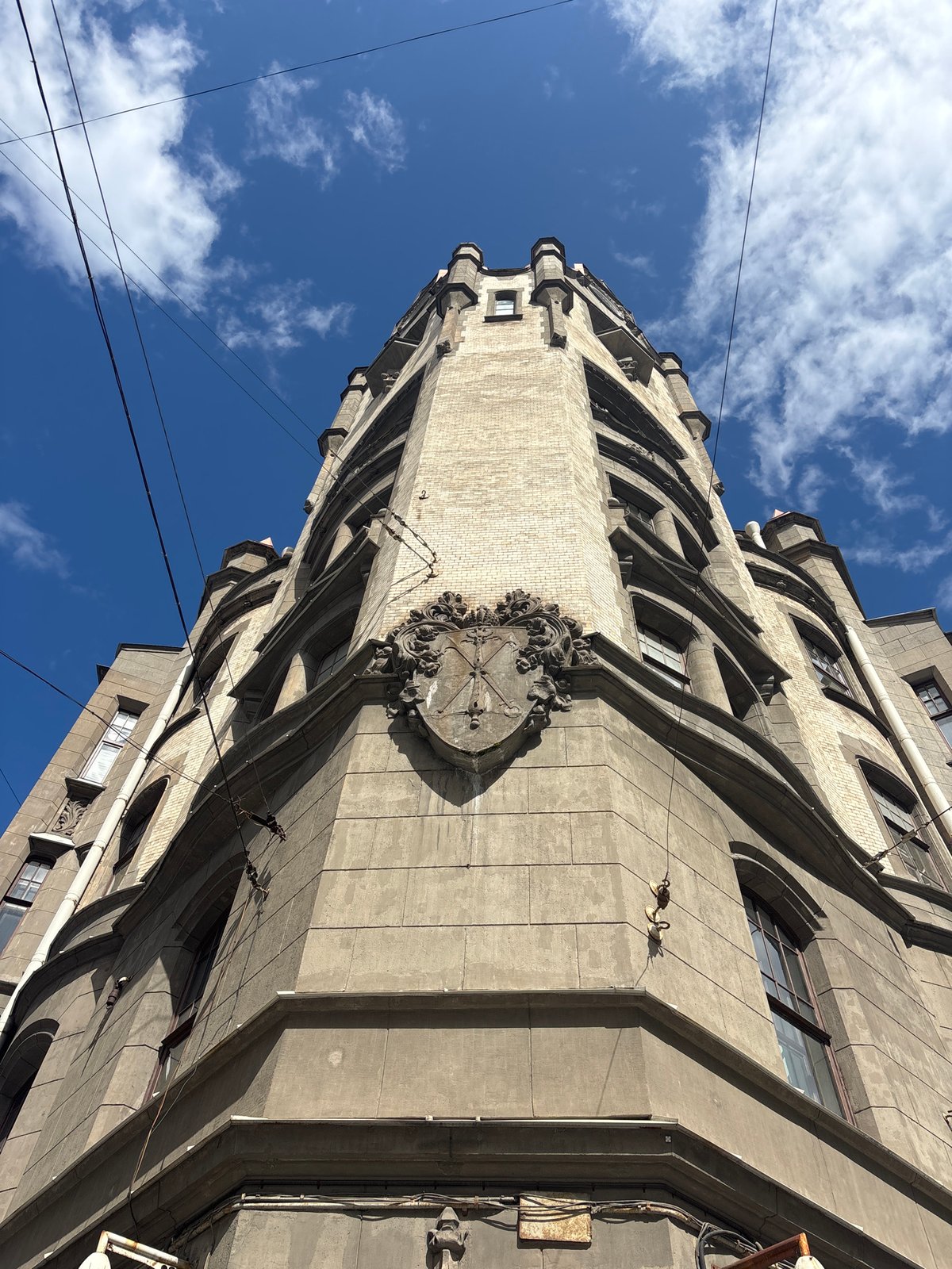 Canal life and street oddities in central Saint Petersburg