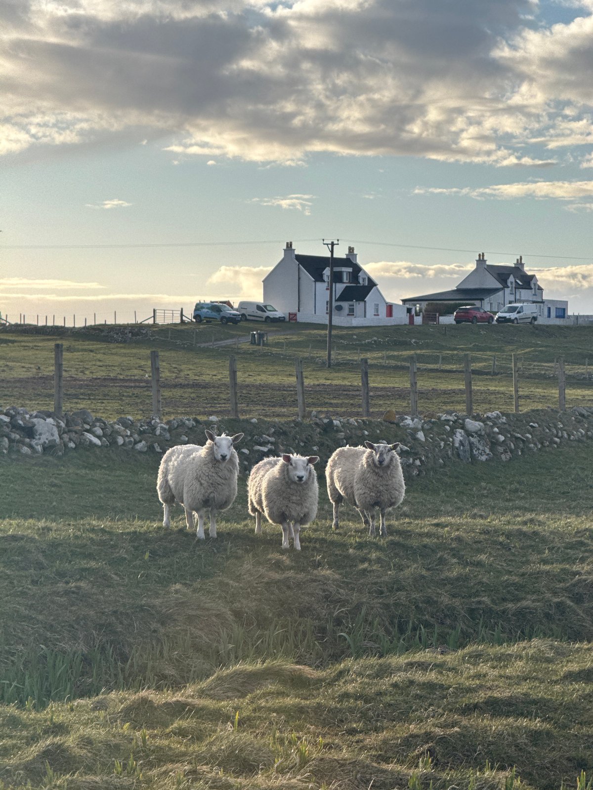 Rural coastal community documented during afternoon walking tour