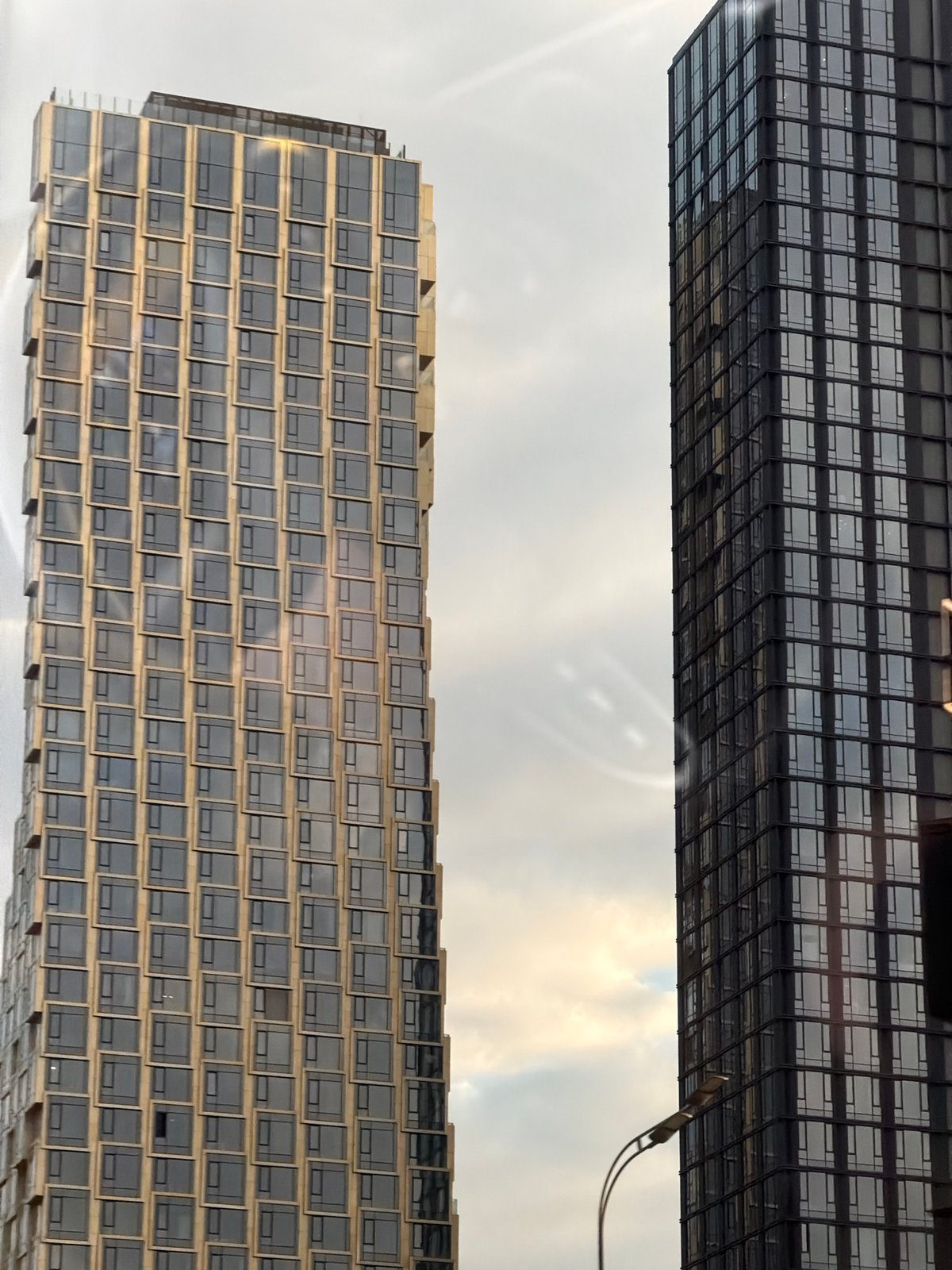 Moscow witness documents view between modern buildings