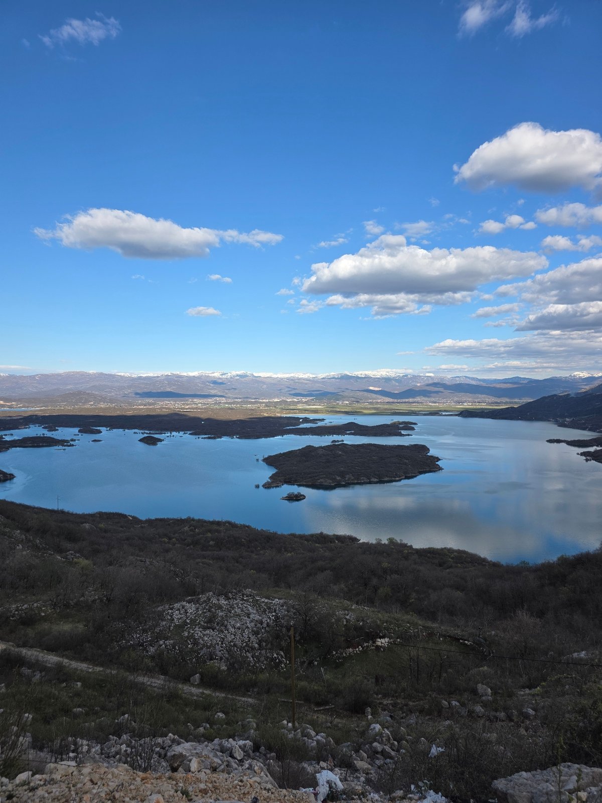 Mountain lake scenery documented in Ponikvica, Montenegro