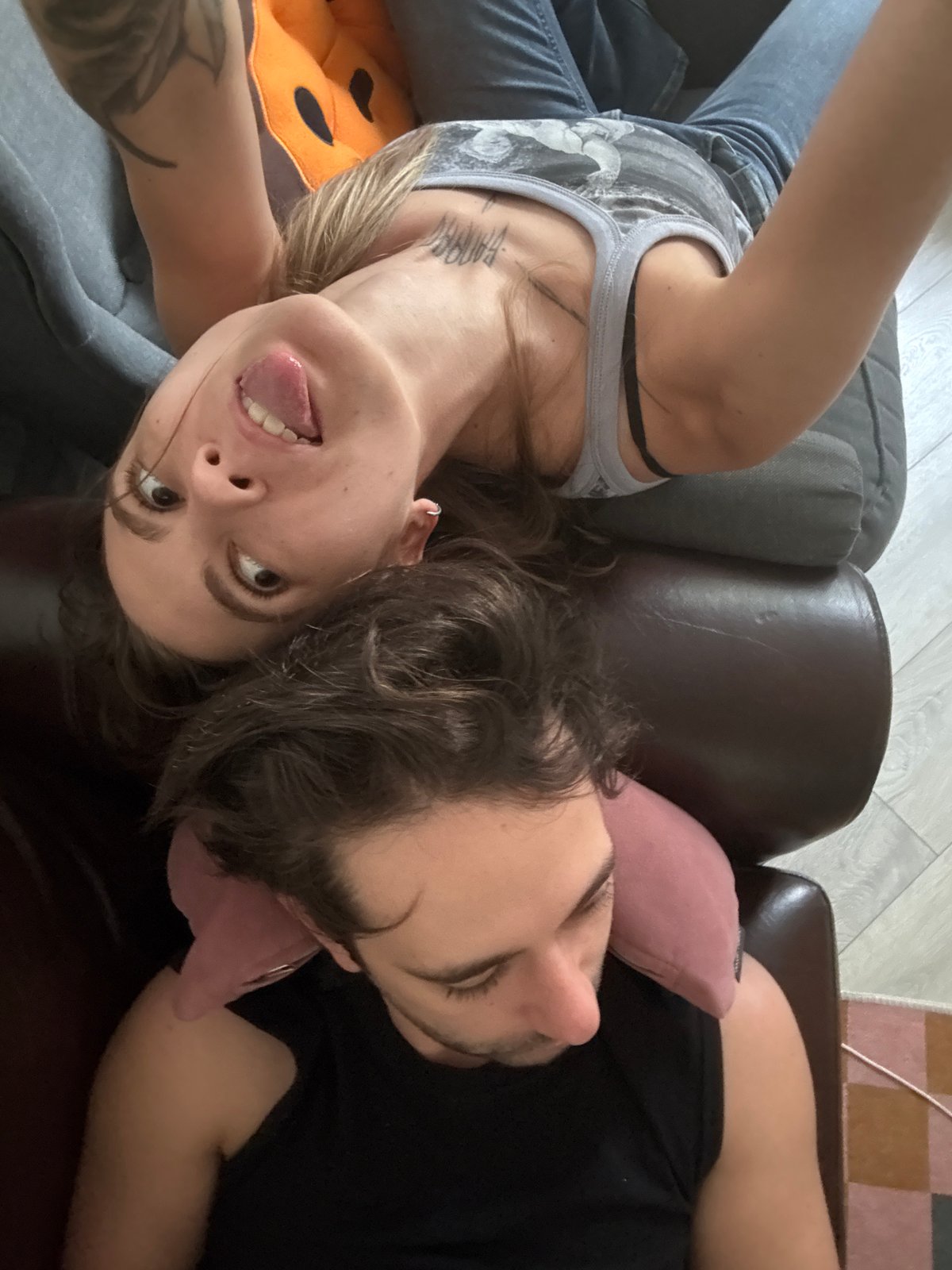 Lazy afternoon gaming session in a Moscow apartment