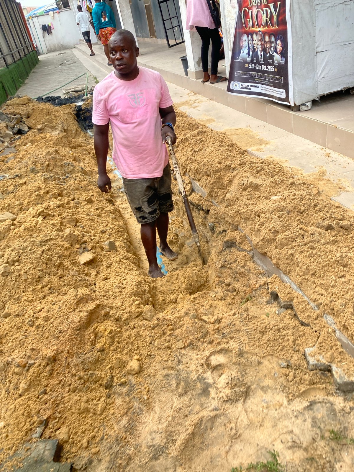 Daily life moments documented across Ado, Nigeria sites