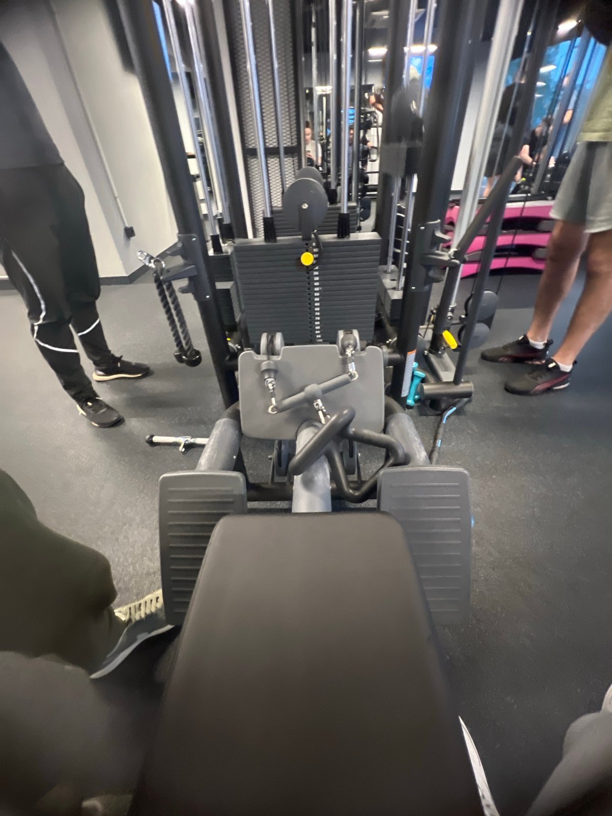 Indoor gym facility documented in Plovdiv, Bulgaria