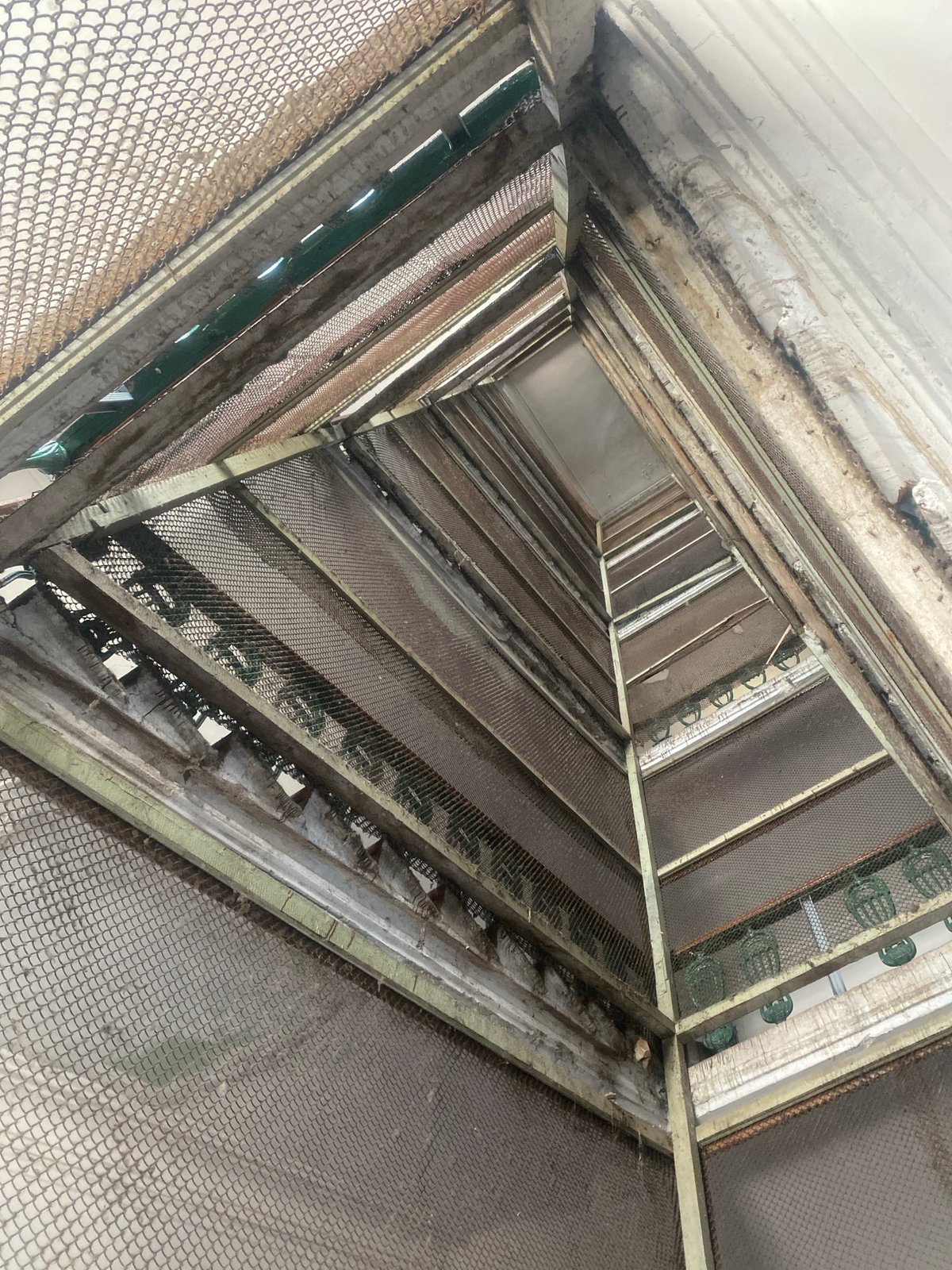 Witness documents aging urban infrastructure and walkways