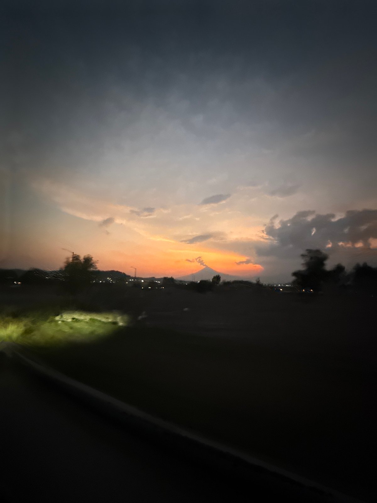 Dramatic sunset witnessed across Puebla metro area, Mexico
