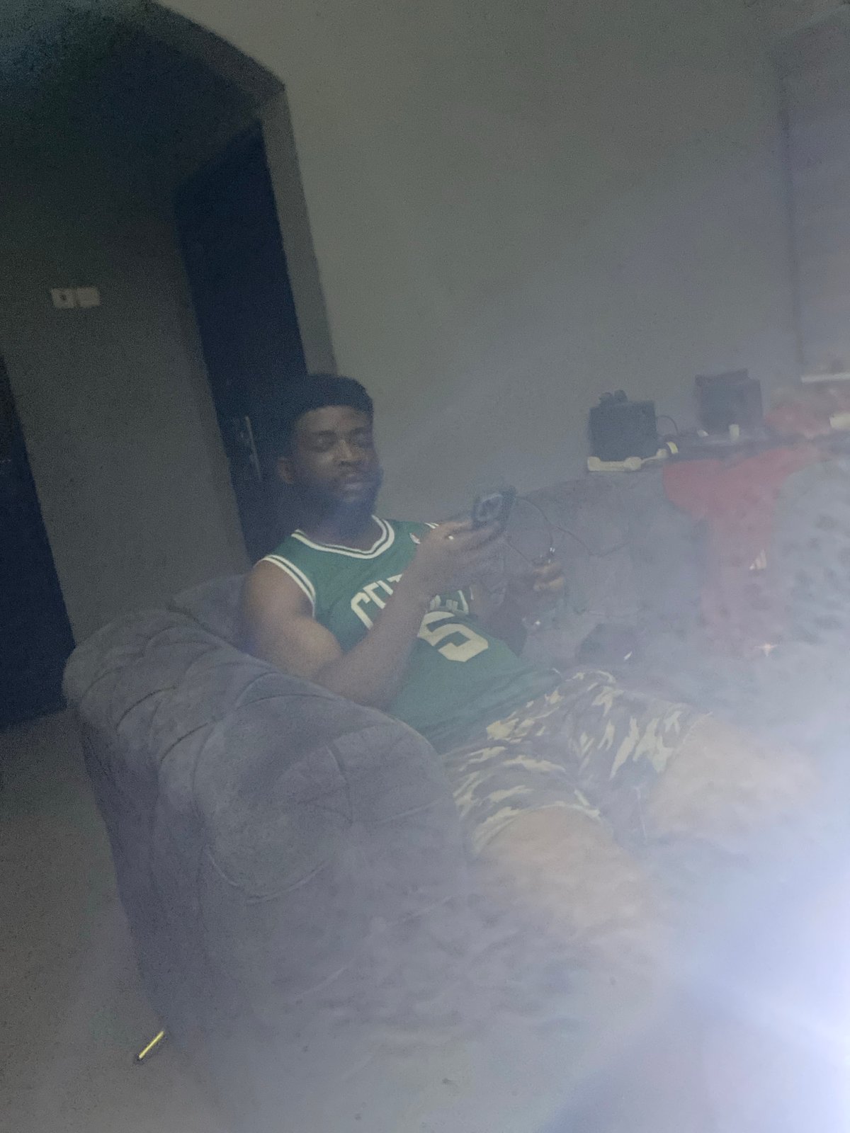 Late night indoor activities documented in Hanwa, Nigeria
