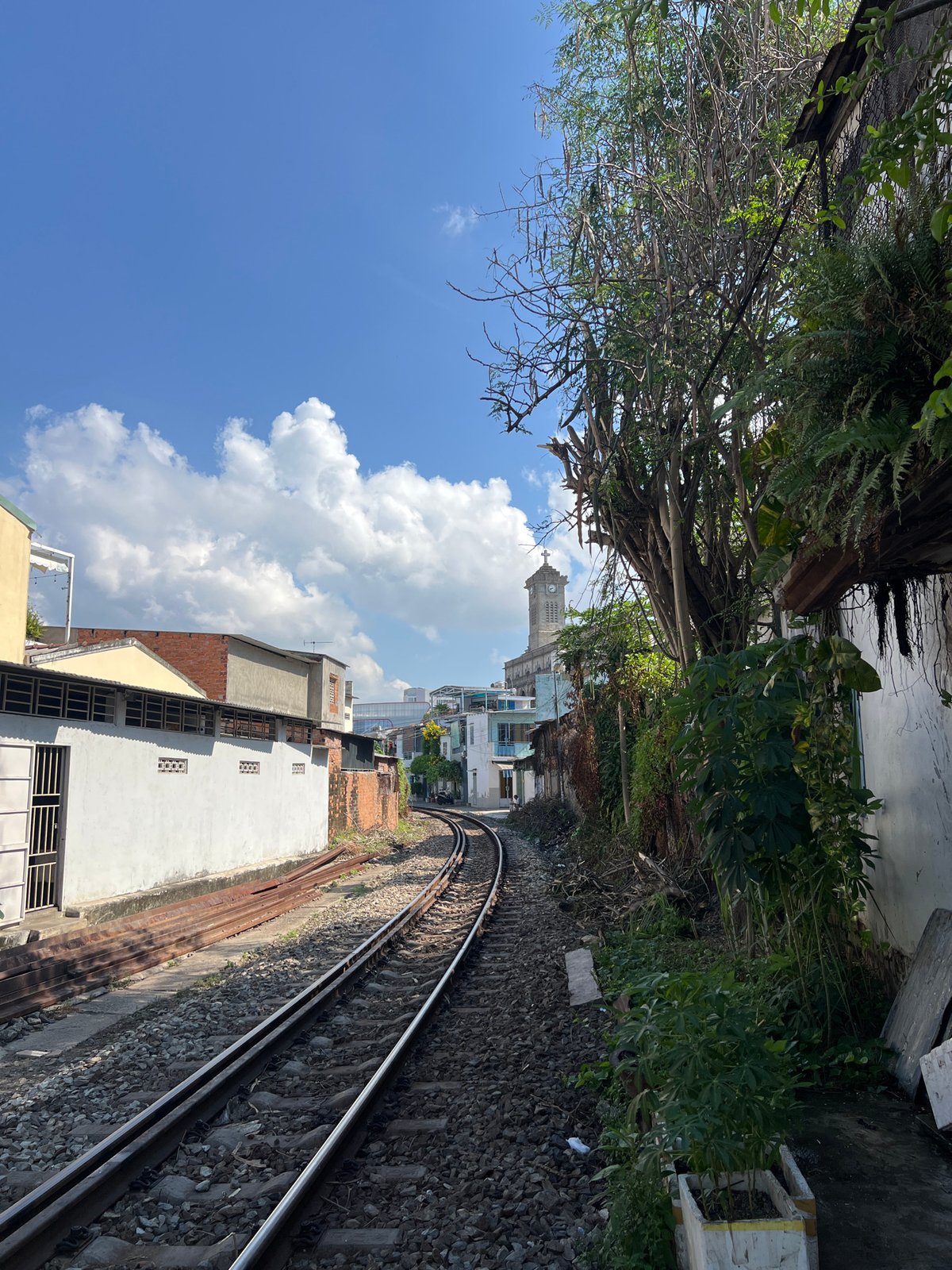 Daily street life documented around Nha Trang railway district