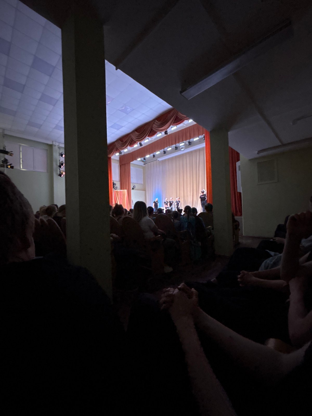 Theater performance underway in Saint Petersburg