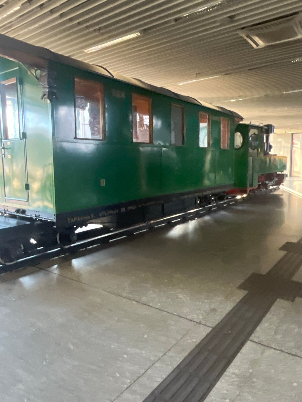 Railway Museum Exhibits and Decorative Displays Documented in Sofia