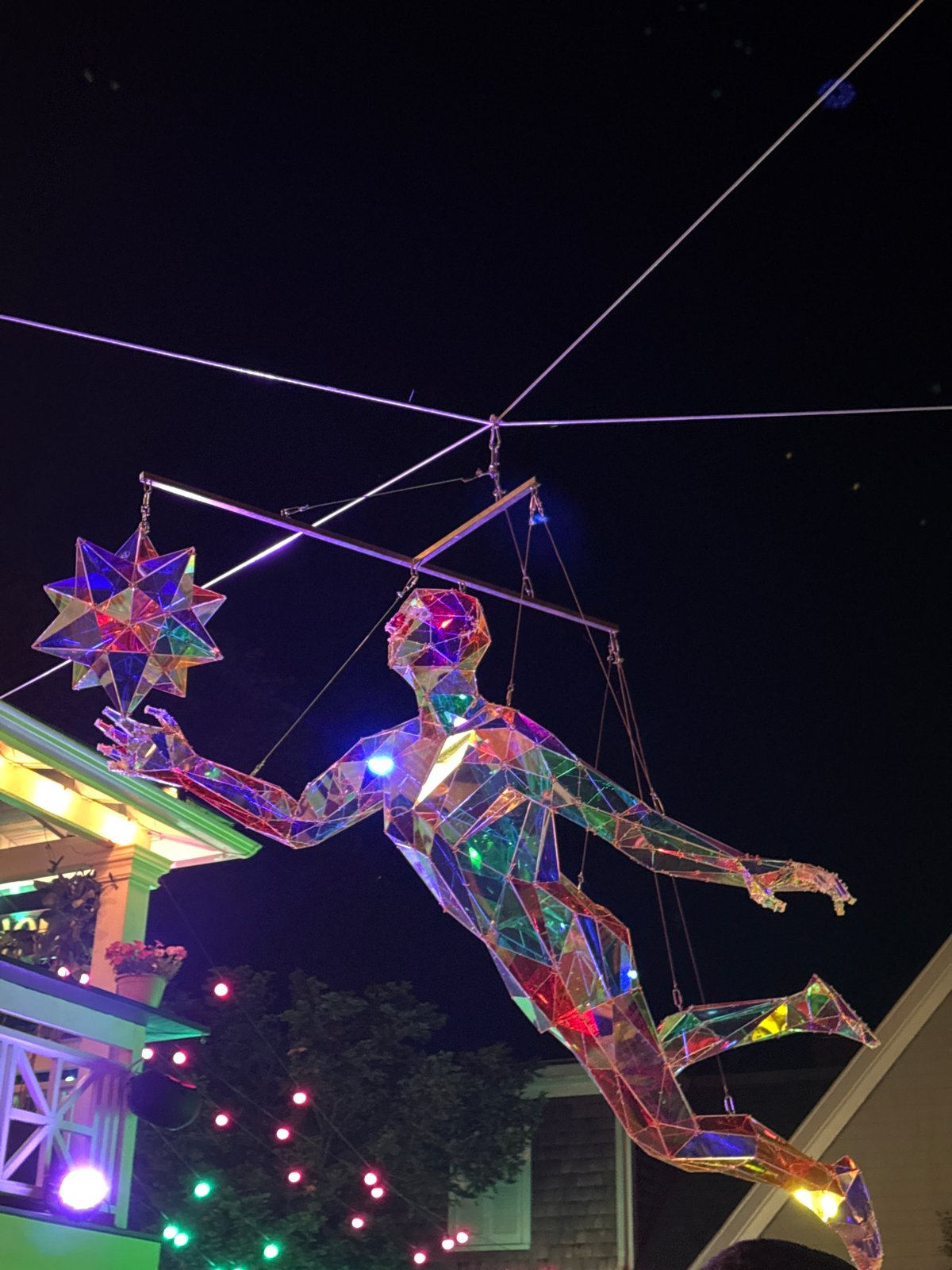Art installation draws nighttime crowds in Provincetown