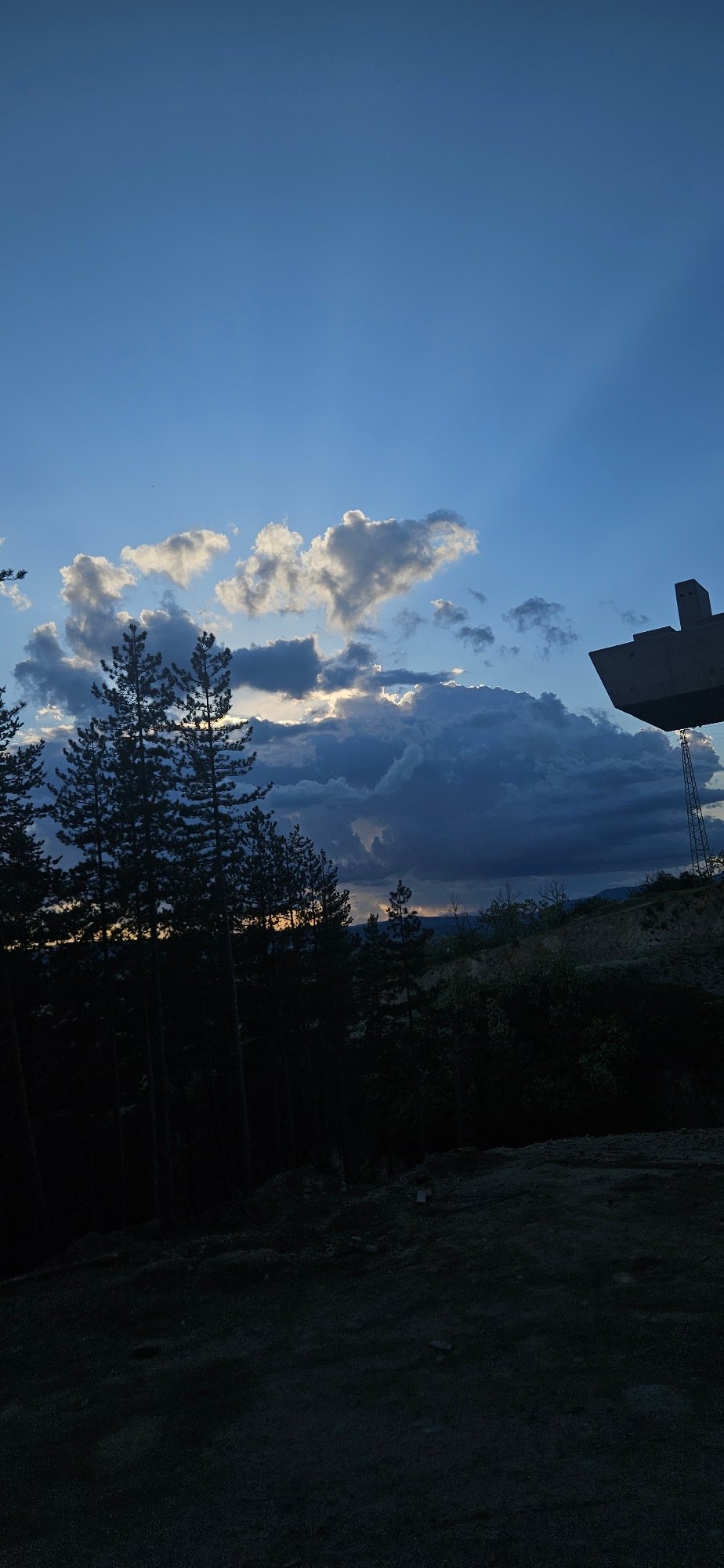 Construction work documented in rural Kostenets, Bulgaria