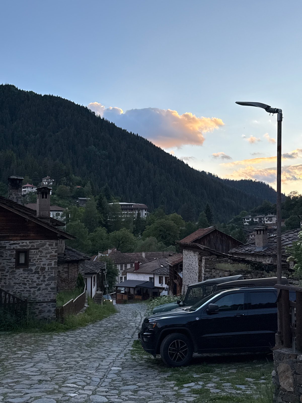 Evening village exploration and dinner in Shiroka Laka, Bulgaria