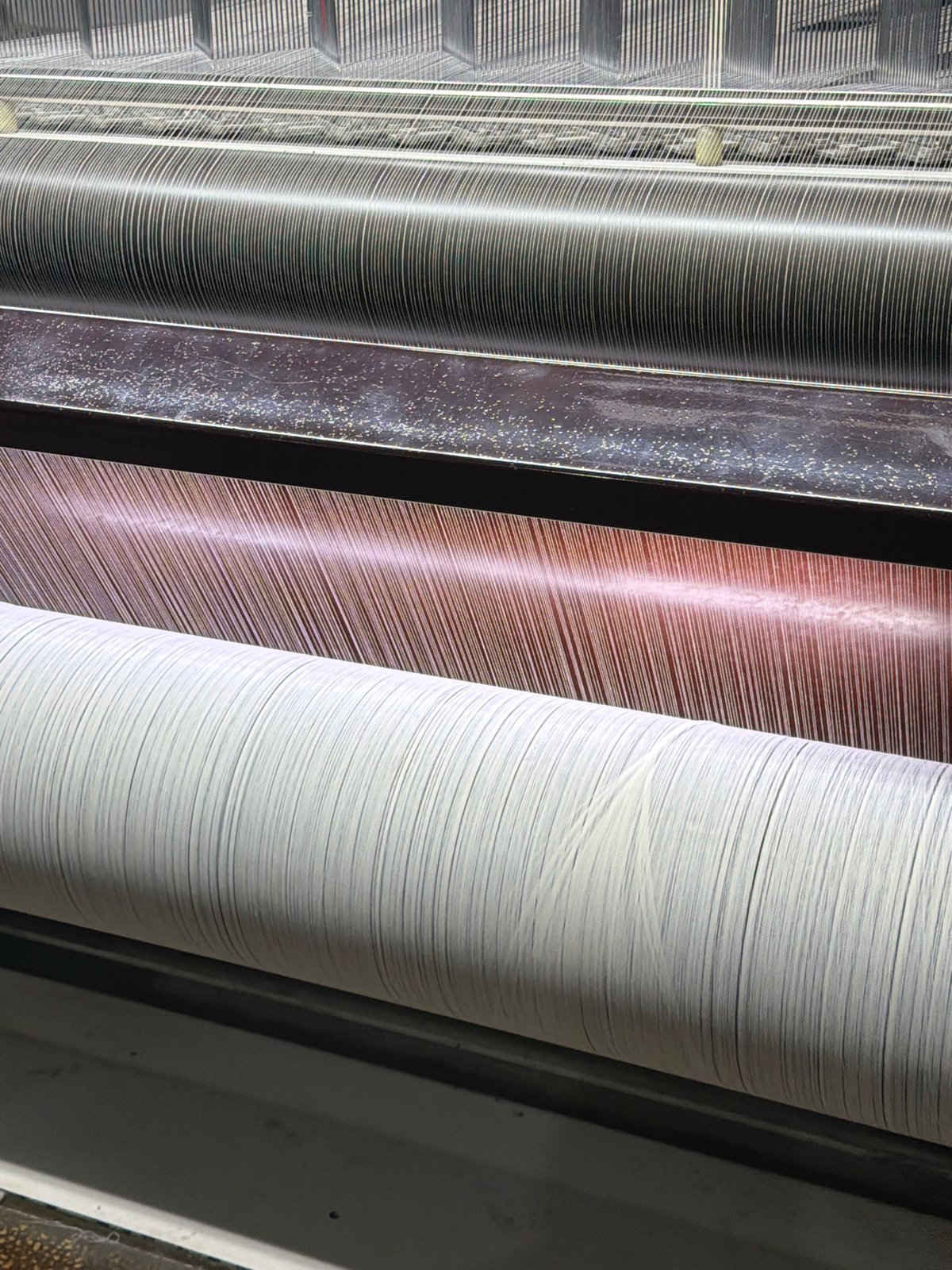 Textile factory operations documented in Chaikovsky, Russia