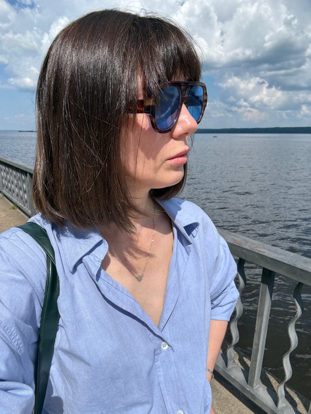Summer waterfront activities documented in Chaikovsky, Russia