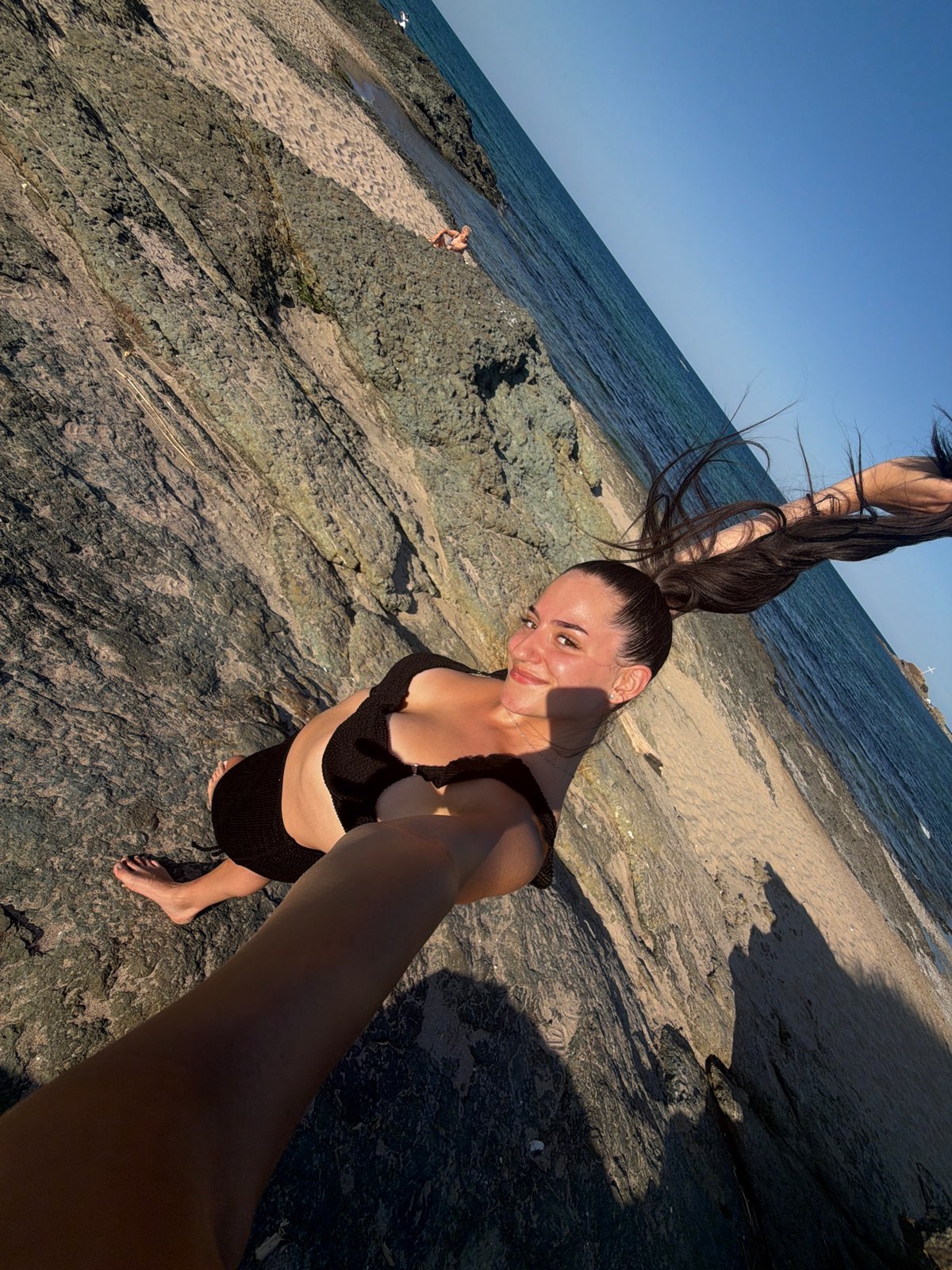 Afternoon beach shoot on the rocky Lozenets shoreline