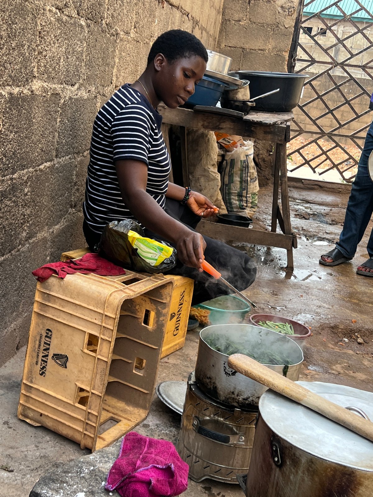 Daily life scenes documented across Jos, Nigeria morning hours