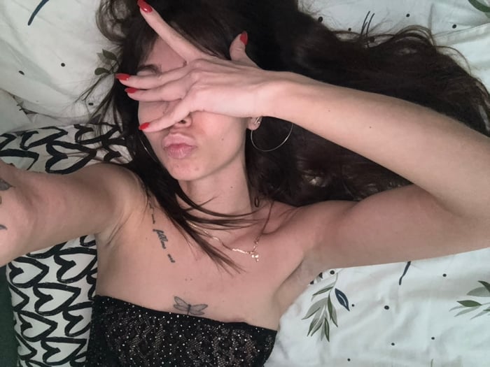 Morning selfies and cat moments captured in Chaikovsky