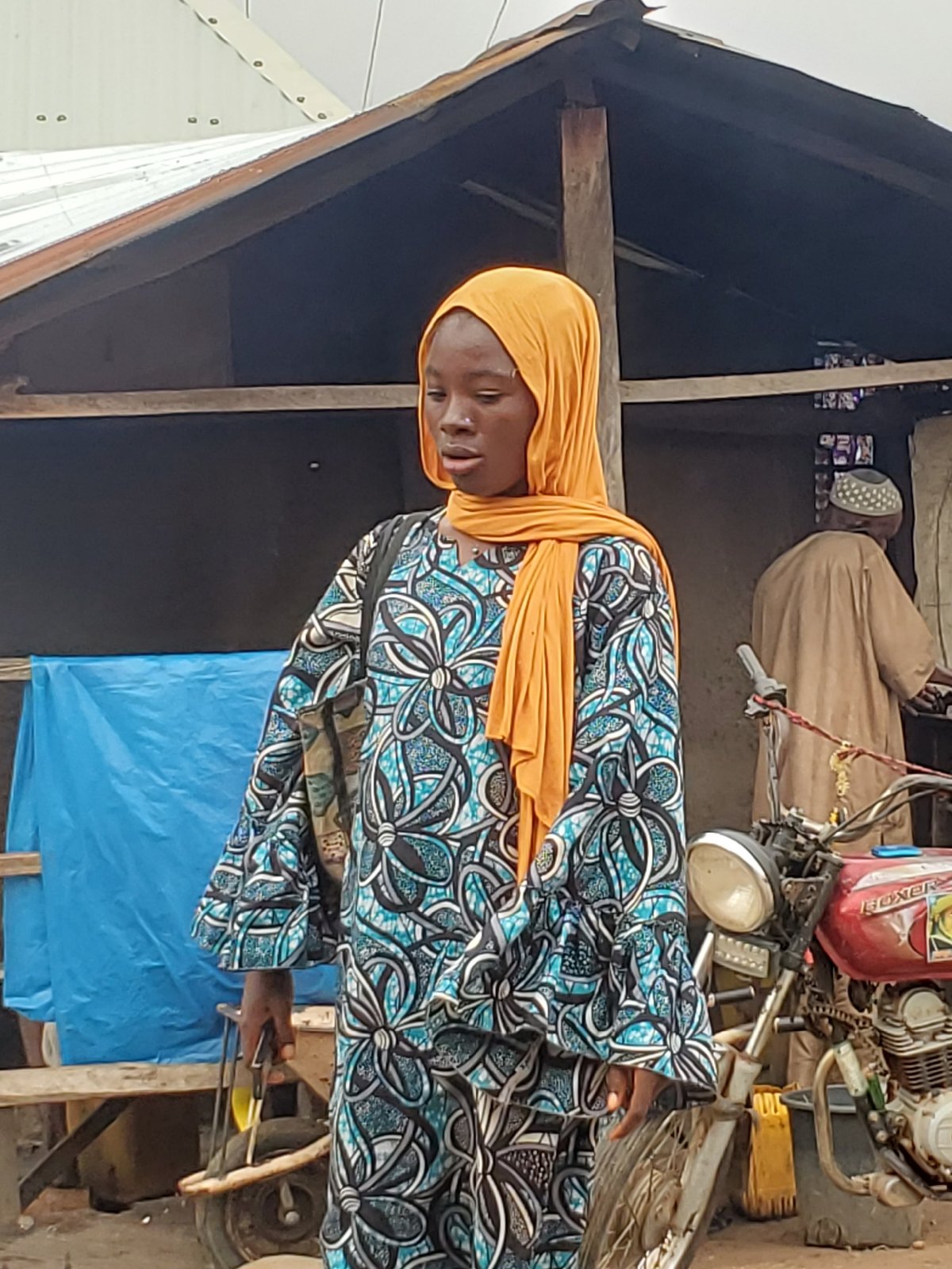 Morning street life documented in Mararaba, Nigeria