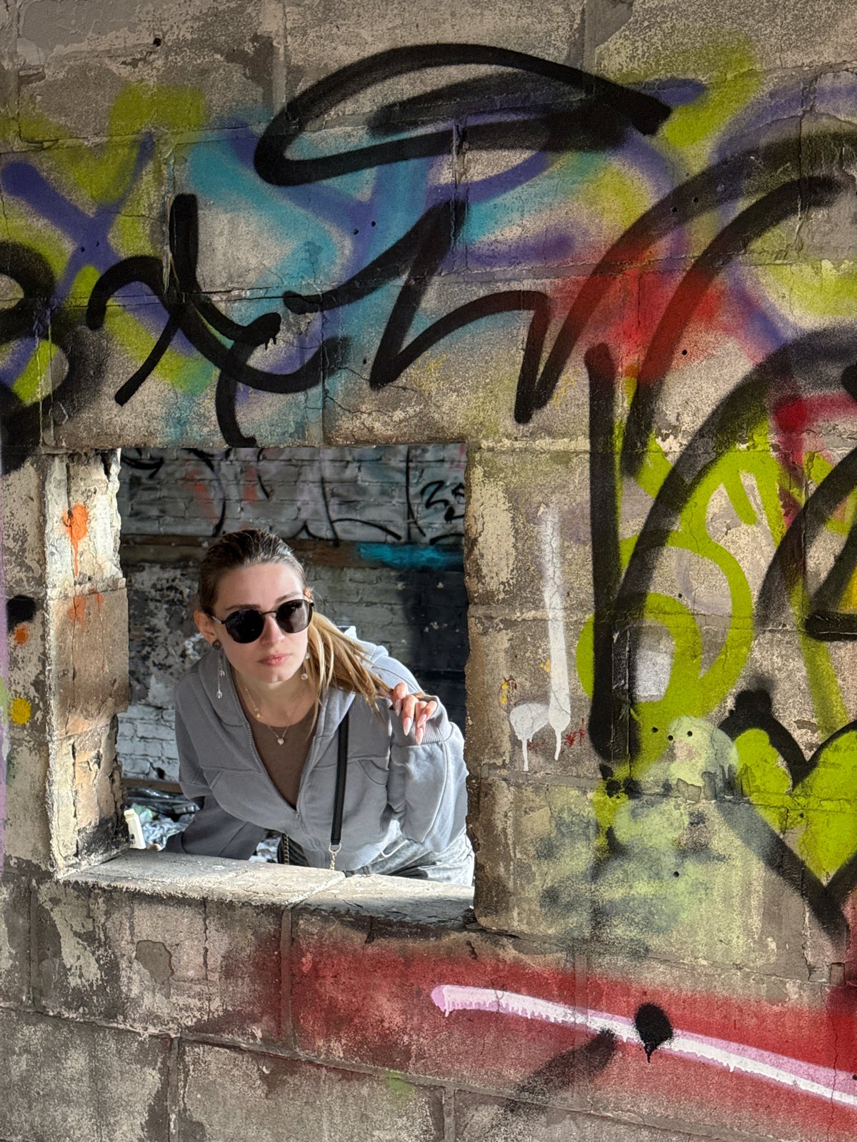 Moscow urban documentation captures construction, graffiti, industrial scenes
