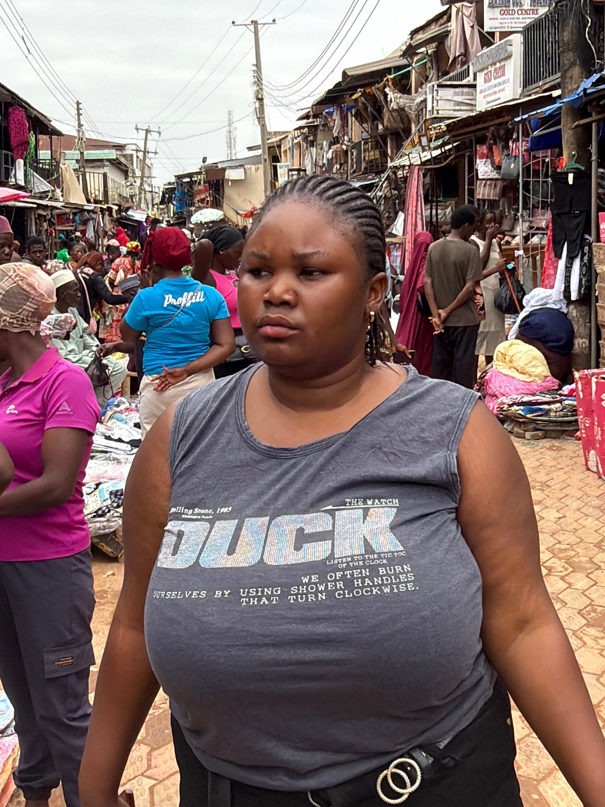 Daily market life unfolds across Jos, Nigeria streets