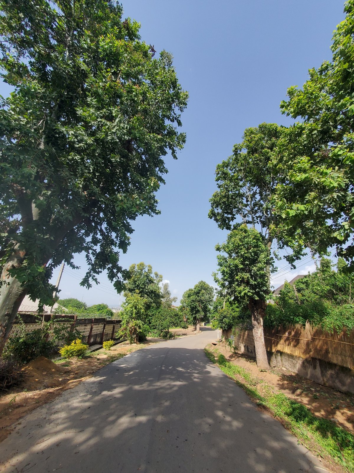 A quiet afternoon moving through the streets of Jos, Nigeria