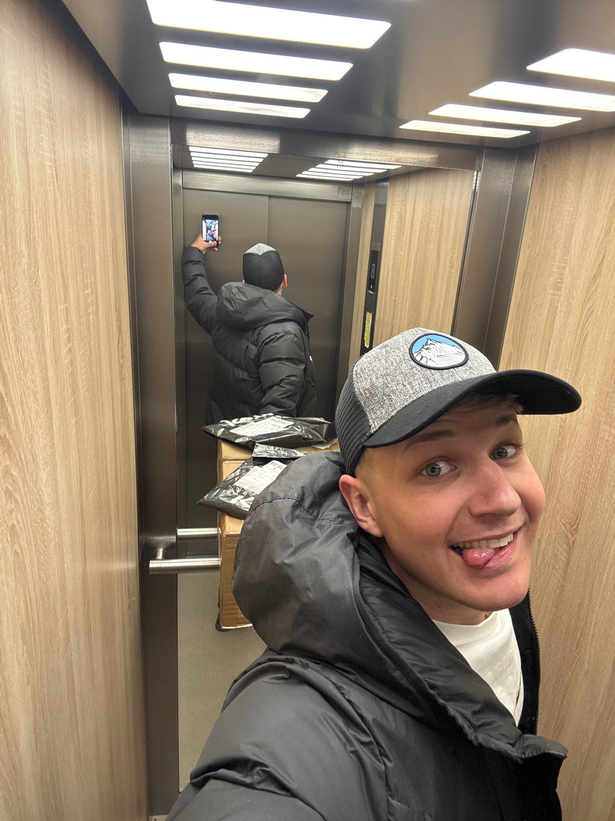 Man documents international package delivery journey in Plovdiv