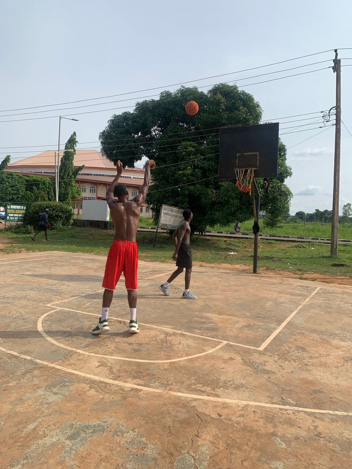 A regular day at a Bakassi school and community grounds