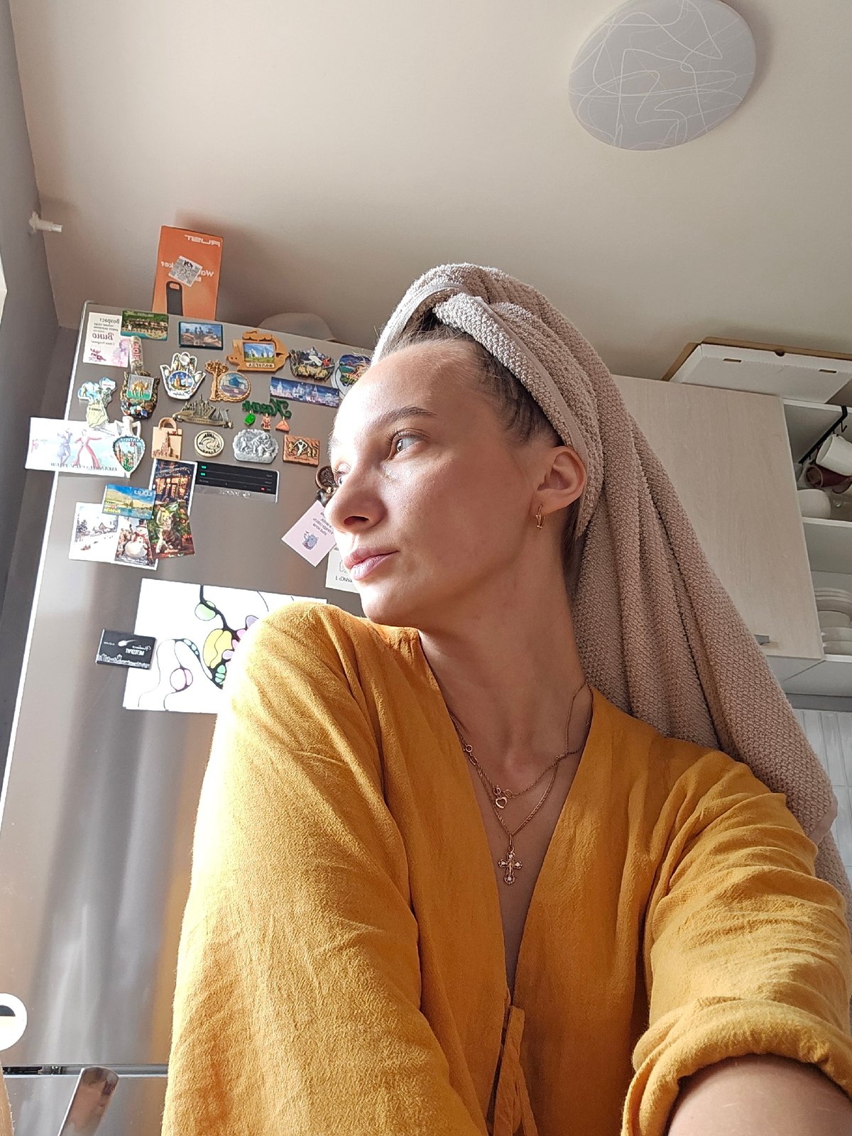 Ordinary morning in Chaikovsky: home routines and a bike ride