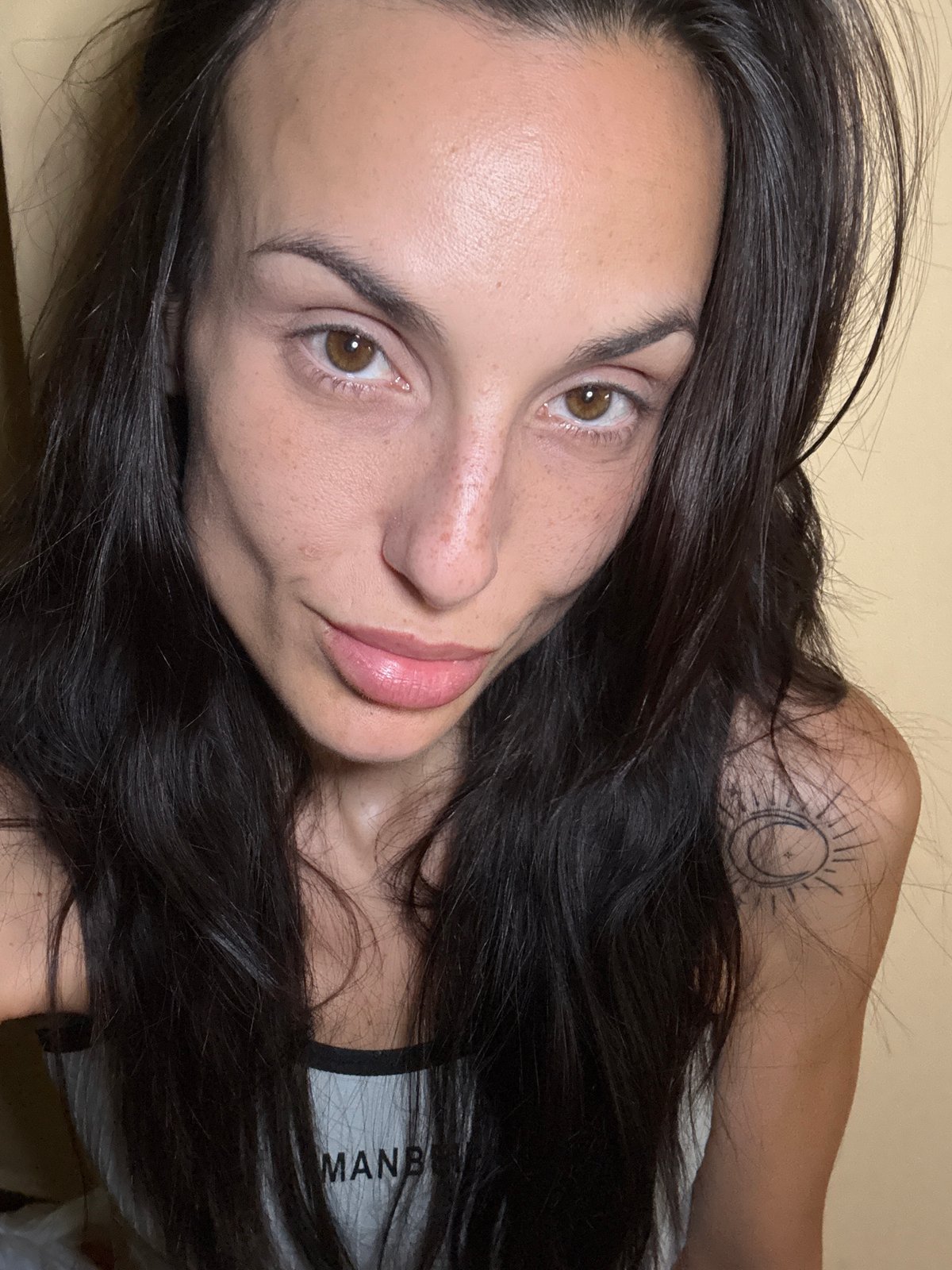Woman photographed in casual portraits in Pleven, Bulgaria