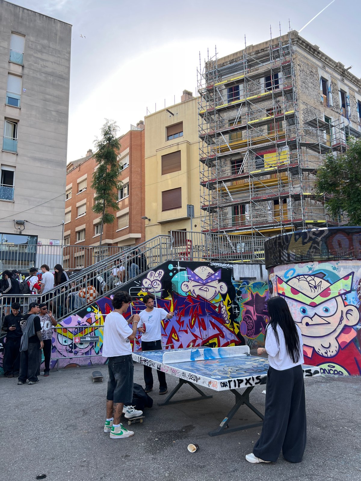 Barcelona underground art spaces documented in afternoon session