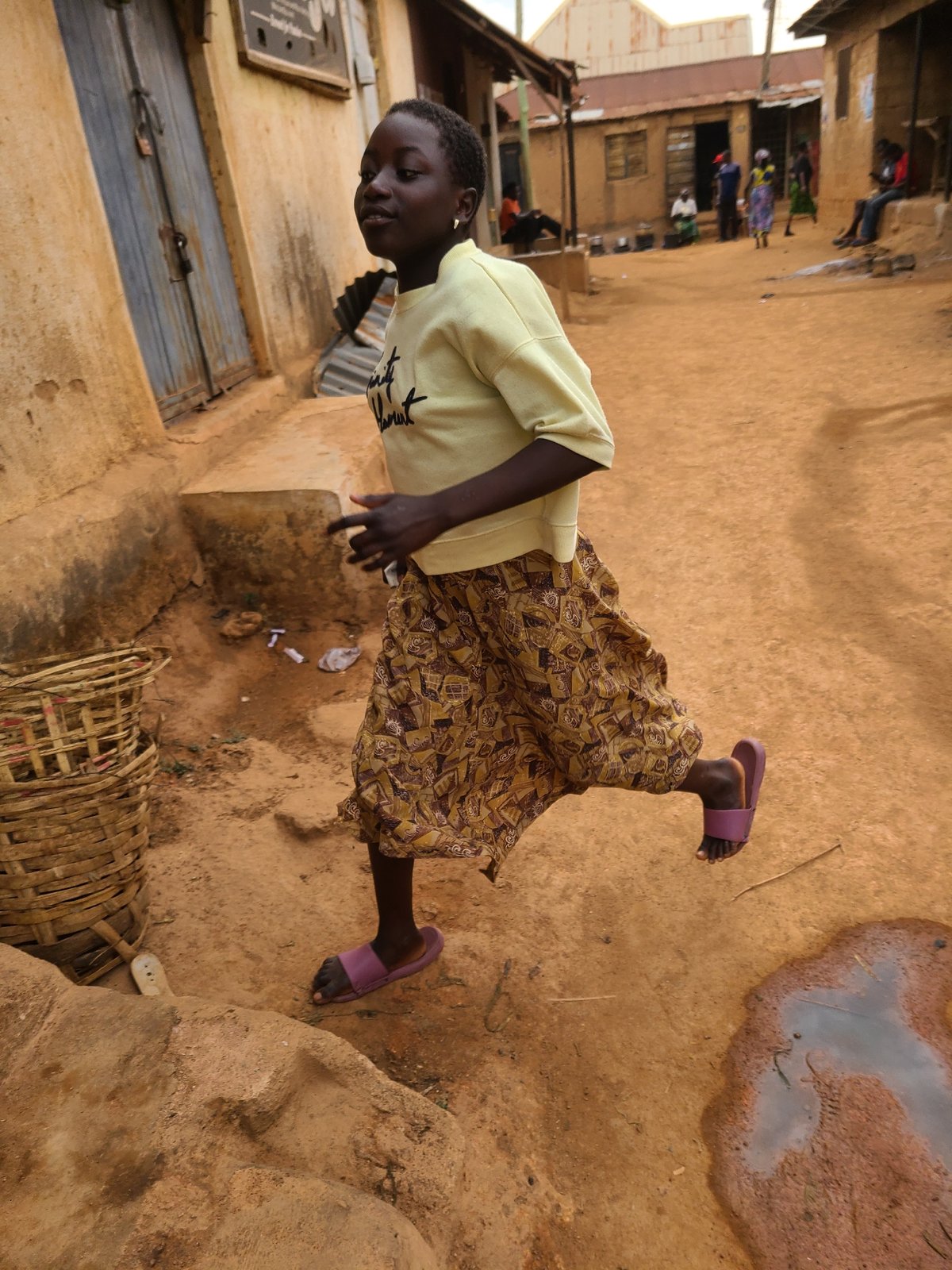 Morning street life documented in Jos, Nigeria neighborhoods