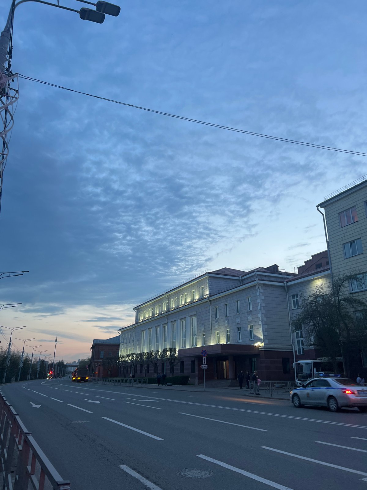 Krasnoyarsk street and waterfront scenes documented during afternoon hours